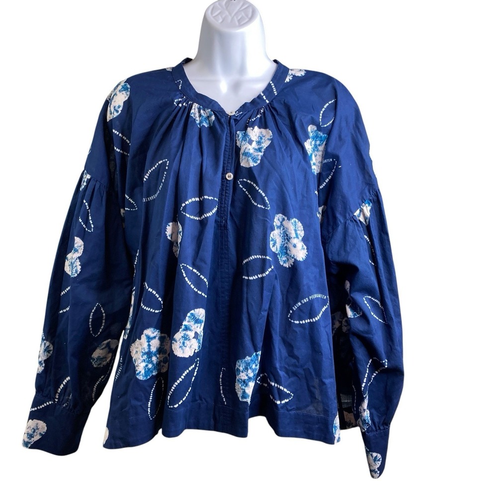 Baum Und Pferdgarten Maghna Organic Cotton Top Size 38/M Floral Fairy Flowy Boho